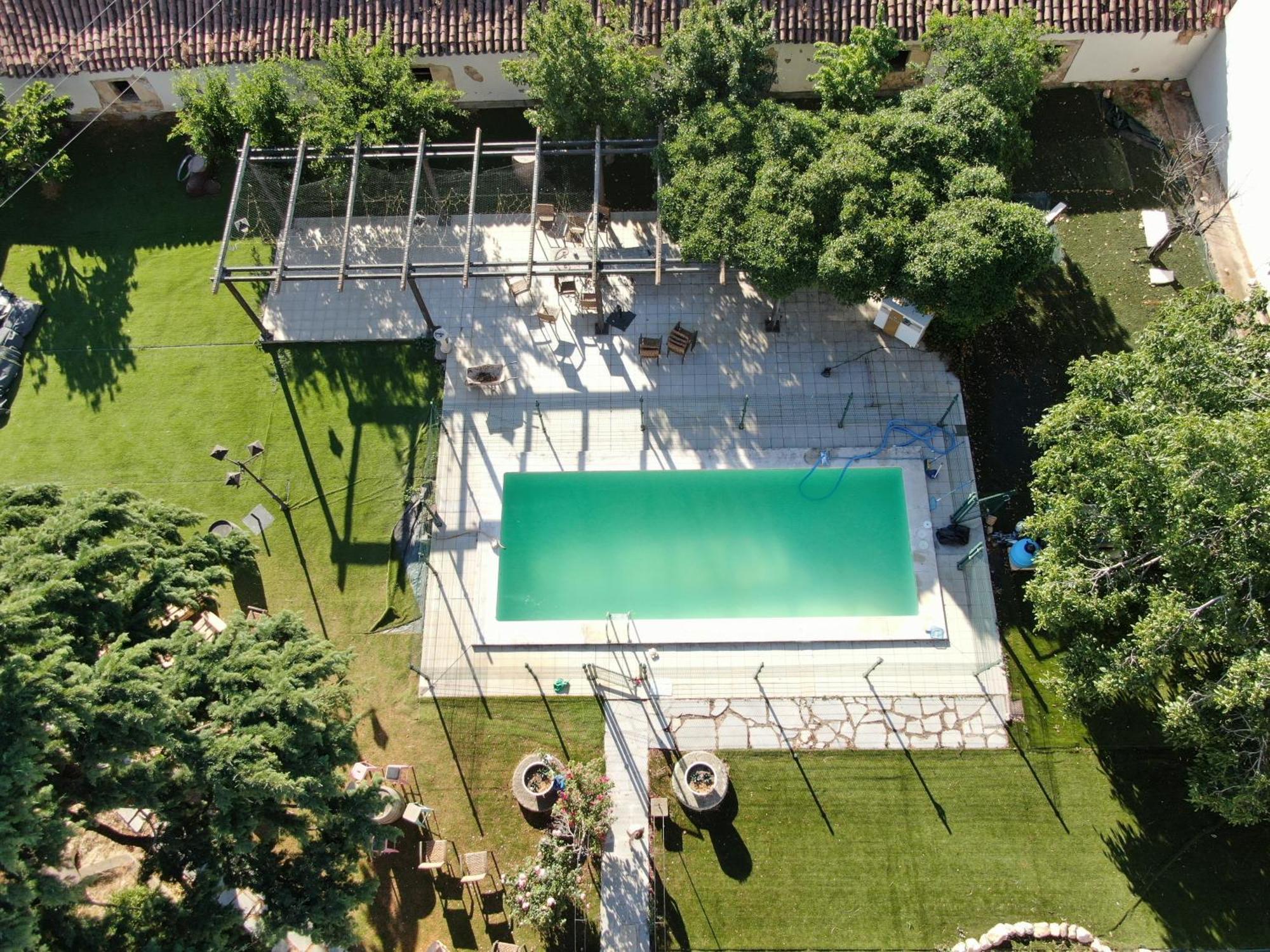 Casa Rural Palacio Conde De Aldana Con Piscina Entre Encinares Y Dehesas Terradillos 외부 사진